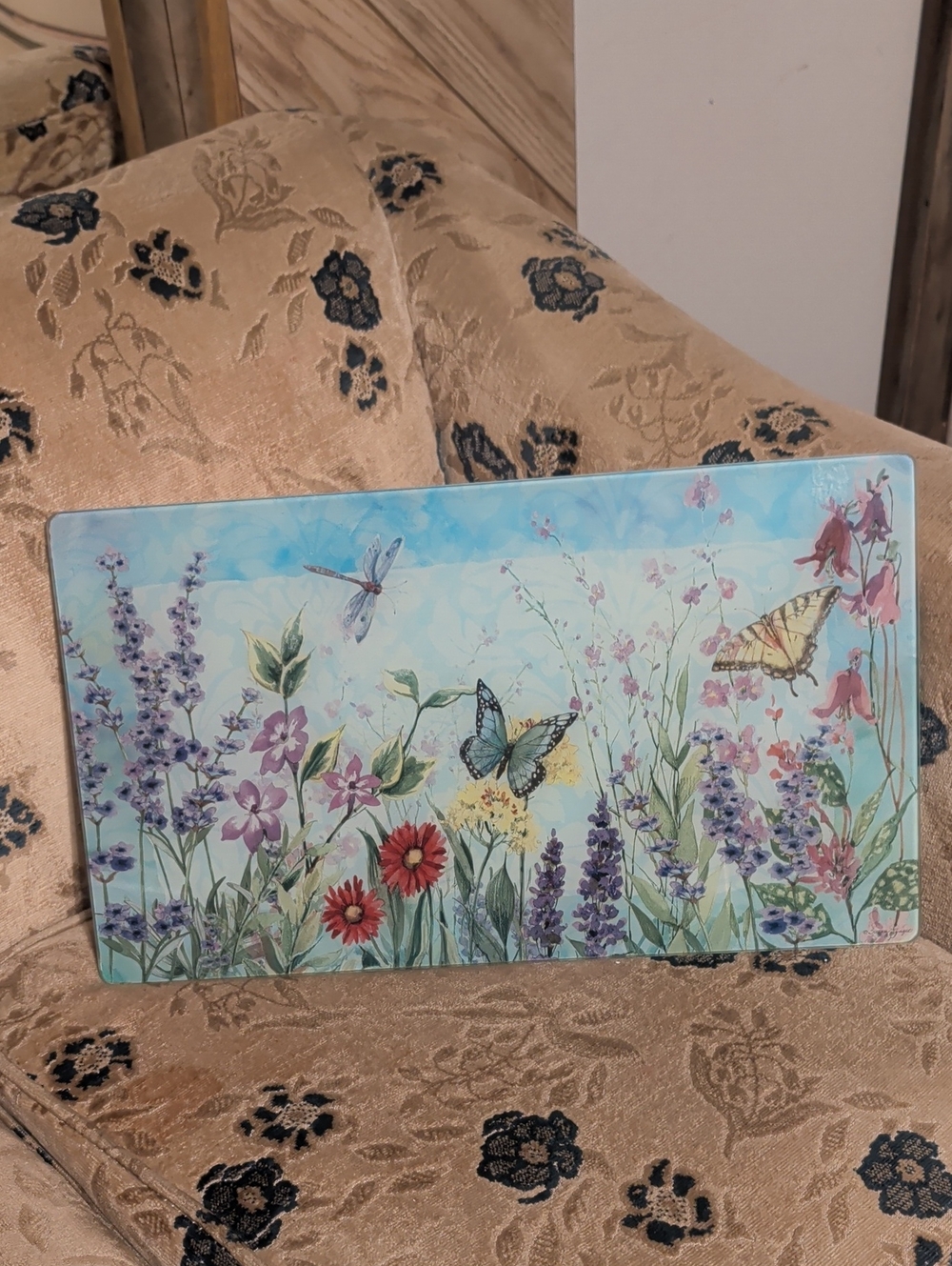Beautiful butterfly Tray